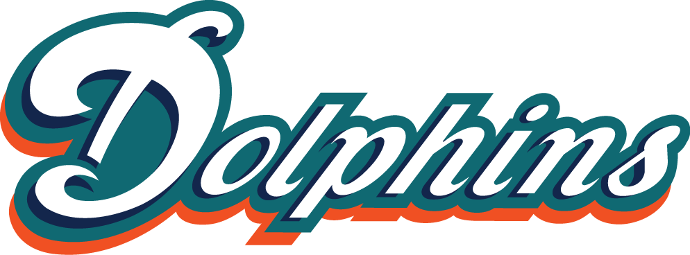 Miami Dolphins 2009-2012 Wordmark Logo iron on transfers for fabric